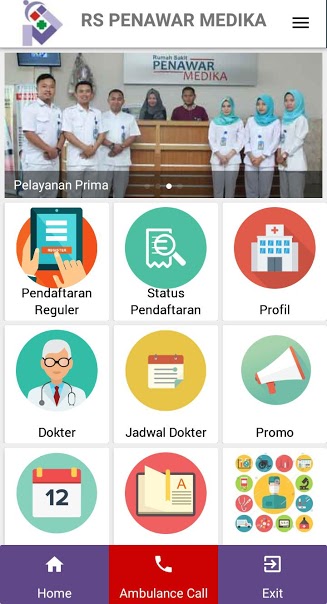 Aplikasi Android RS Penawar Medika